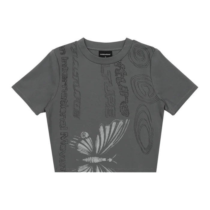 Flying Tee Heavy Grey