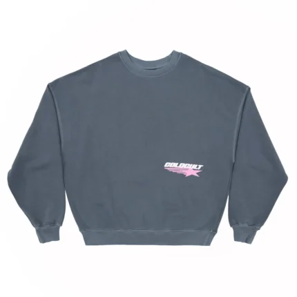 Galactic Glide Crewneck Dark Blue