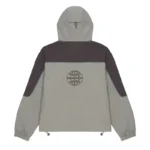 Half Zip Tech Jacket Grey