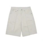 Pintuck v2 Shorts Faded Grey Twill