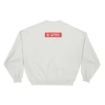 Status Patch Crewneck Light Grey
