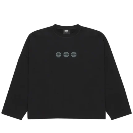 Triple World Crewneck Black
