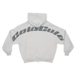 Triple World Zip Hoodie Pearl Grey