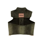 Washed Denim Top Dust Grey Denim
