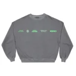 Worldwide Circle Crewneck Dark Grey