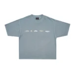 Worldwide Circle Tee Steel Grey