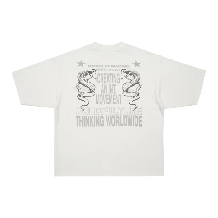 Cobra Tee Ivory White