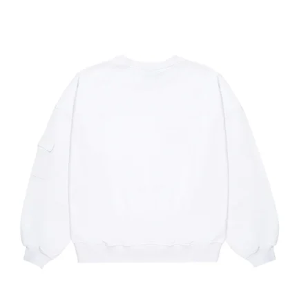 Daily Cargo Crewneck White