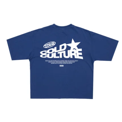 Down to Luck Tee Bright Blue