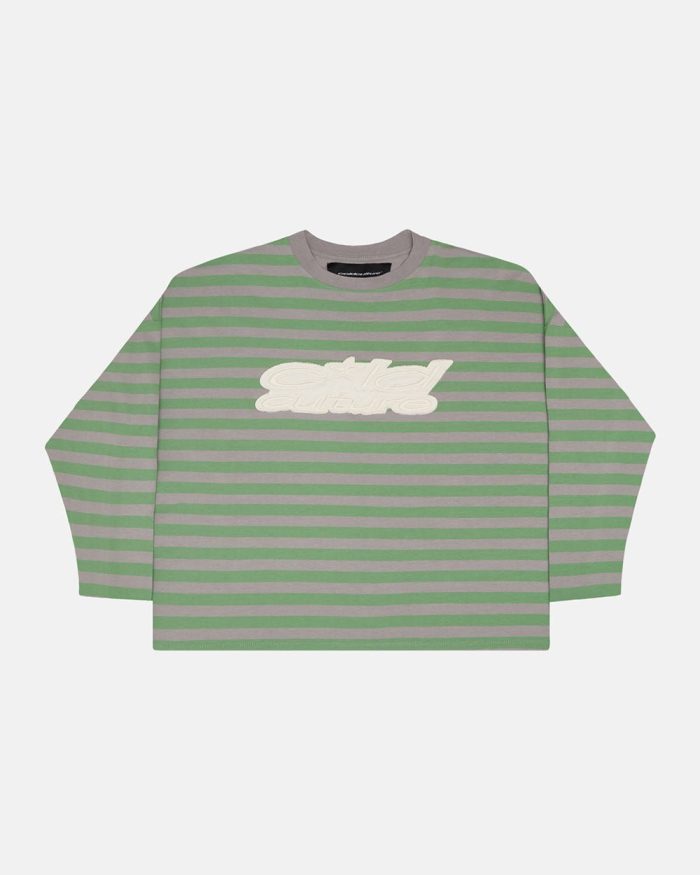 Cold Culture Pardon Me Longsleeve Green & Grey