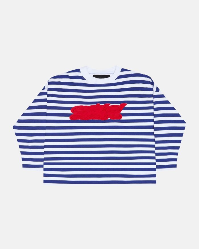Cold Culture Pardon Me Longsleeve White & Navy