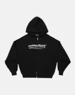 Cold Culture Enterprise Zip Hoodie Black