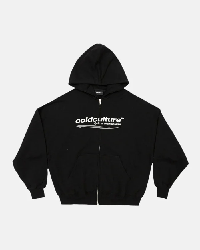 Cold Culture Enterprise Zip Hoodie Black