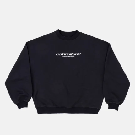 Cold Culture Essential Crewneck Black