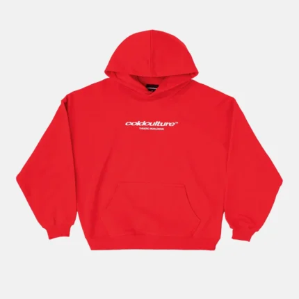 Cold Culture Essential Hoodie Astorath Red