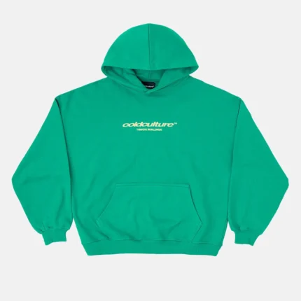 Cold Culture Essential Hoodie Green