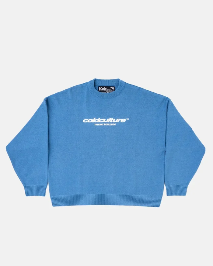 Cold Culture Essential Knit Windward Blue
