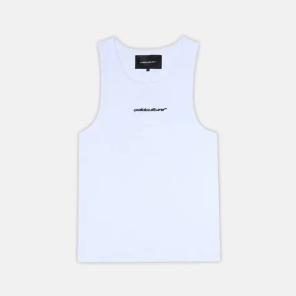 Cold Culture Essential Tank Top White