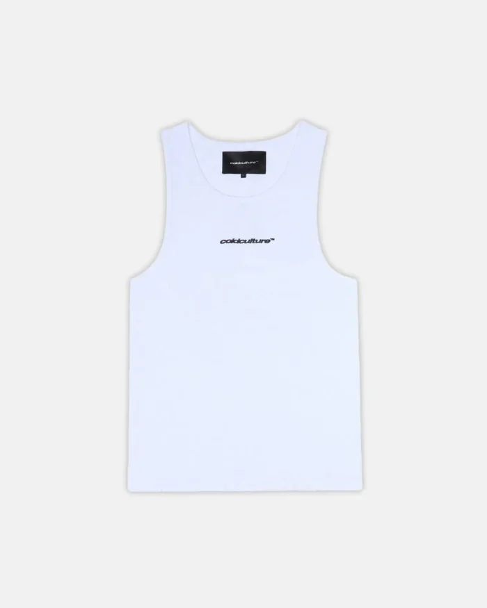 Cold Culture Essential Tank Top White