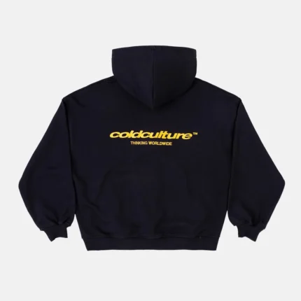 Cold Culture Essential Zip Hoodie Moonless Night Grey