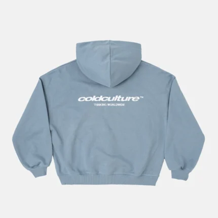 Cold Culture Essential Zip Hoodie Windward Blue