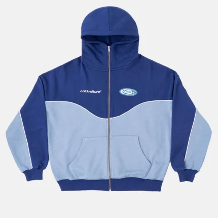 Cold Culture No Risk Zip Hoodie Blue Scale