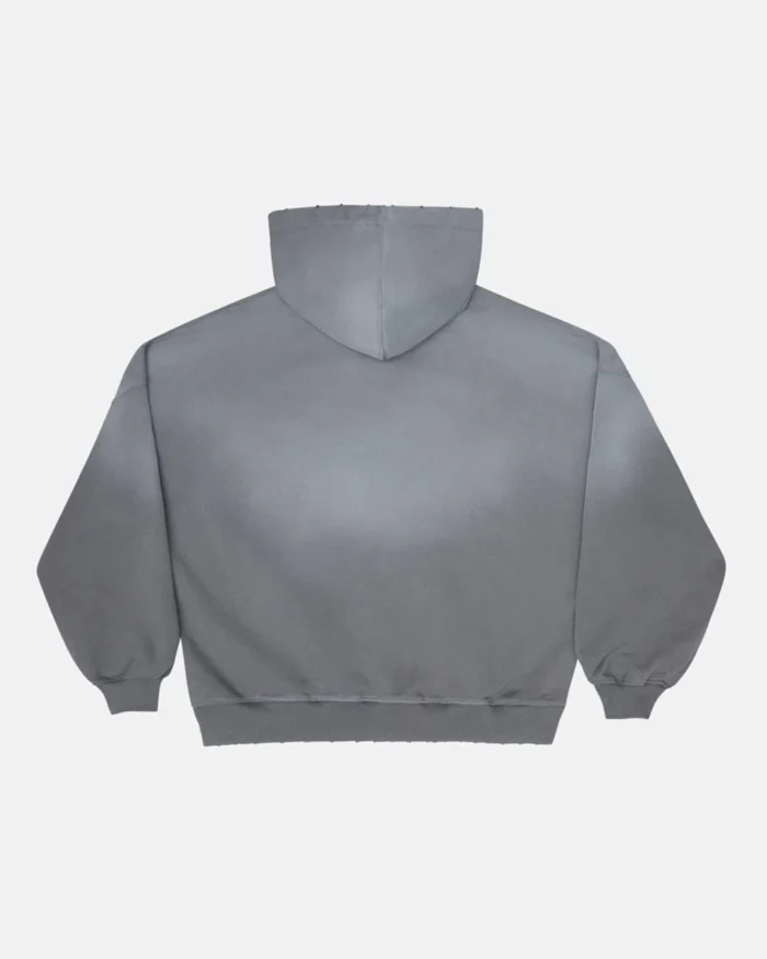 Cold Culture Script Zip Hoodie Antracite Grey
