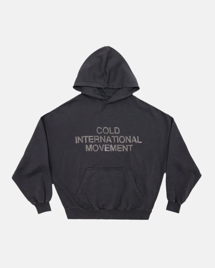 Cold Culture Shiny Hoodie Black