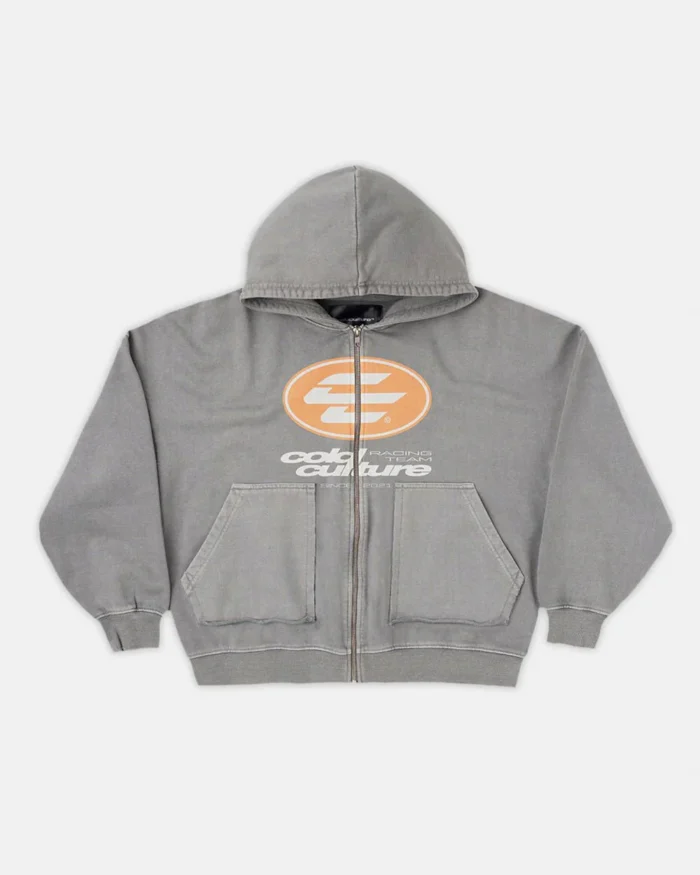 Cold Culture Speed Zip Hoodie +Washed Dust Grey