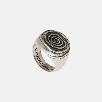 Cold Culture Spiral Signet Ring