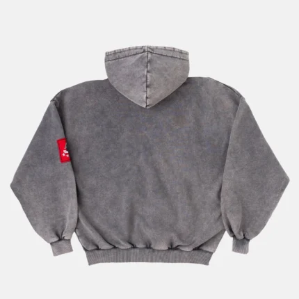 Cold Culture Walker Zip Hoodie Washed Black
