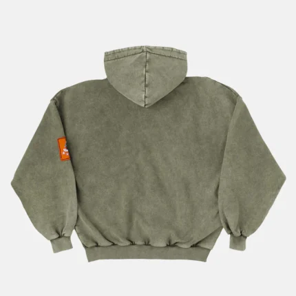 Cold Culture Walker Zip Hoodie Washed Green